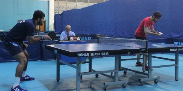 partida de pingpong
