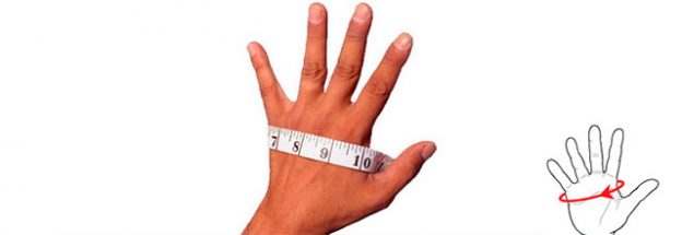 Guía de tallas de guantes de portero