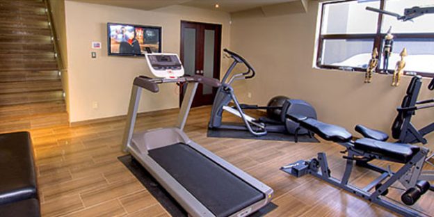 gimnasio en el hogar