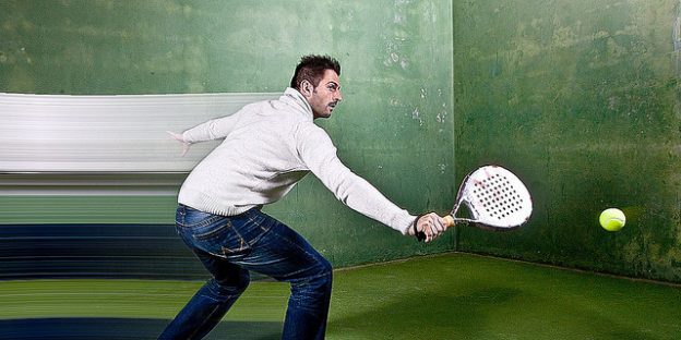 jugador de pádel ocasional
