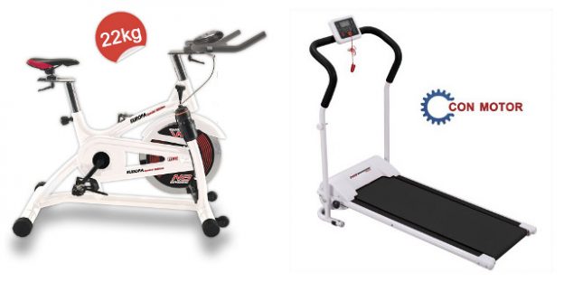 bicicleta spinning vs cinta correr
