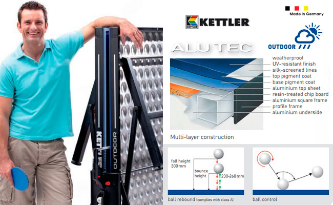 mesa pinpon kettler intemperie